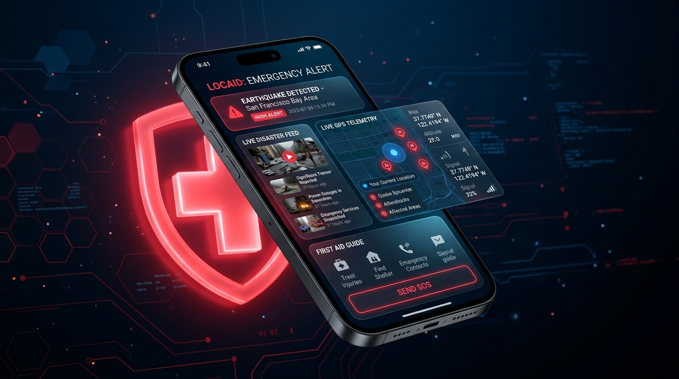 LocAid Emergency iOS App Showcase